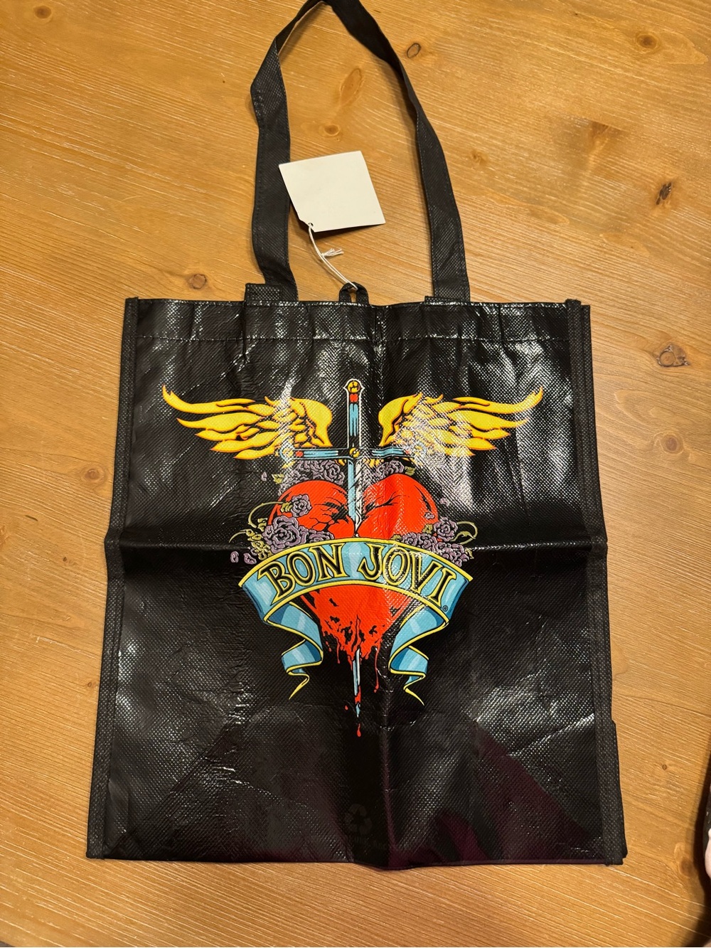 - Bon Jovi Heart & Dagger Gift Bag with Tags
